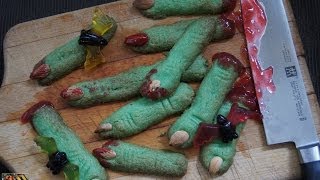 Hexenfinger  Halloweenspezial  Rezept und Anleitung [upl. by Noslrac812]