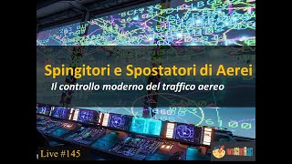 ATC Italia Il controllo moderno e futuro del traffico aereo Spingitori e Spostatori di Aerei 145 [upl. by Nylarak900]