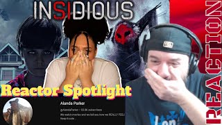 Reactor Spotlight Alanda Parker AlandaParker  Insidious  Movie Reaction Subscriber Request [upl. by Specht]