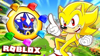 ⚡️ SUPER SONIC in Sonic Speed Simulator ROBLOX [upl. by Burl]