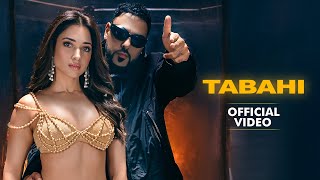 Badshah  Tabahi Official Video  Tamannaah  Retropanda Part 1 [upl. by Luap]