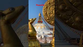 Buddha is here  Boudhanath Stupa  UNESCO  Buddhist  Peaceful  OnTheWay  Nepal [upl. by Gayl]