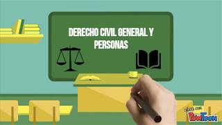 Derecho civil general y personas [upl. by Annodahs77]