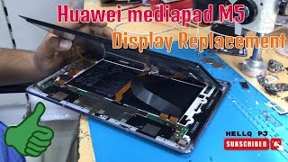 Huawei Mediapad M5 Display Replacement [upl. by Reis]