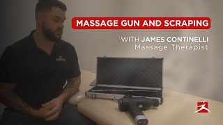 JAMES CONTINELLI  Scraping and Massage gun [upl. by Witkin100]