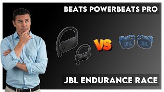 Beats Powerbeats Pro vs JBL Endurance Race Comparison [upl. by Maclaine]