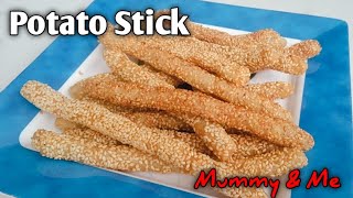 Potato Stick  പൊട്ടറ്റോ സ്റ്റിക്ക്  Easy Evening Snack Recipe  Mummy amp Me [upl. by Halueb]