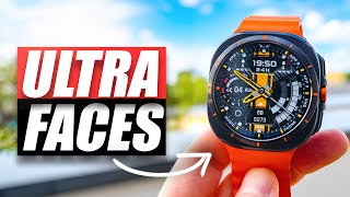 Top 25 Best Watch Faces For The Galaxy Watch Ultra  Free amp Paid [upl. by Myriam]