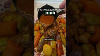 Couscous djazayri 🇩🇿🇩🇿🇩🇿 Allahoumma baarik 🫶🏻 [upl. by Shalna918]