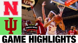 Nebraska vs Indiana Highlights  NCAA Mens Basketball  2024 College Basketball [upl. by Gertie]