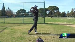 My58 Superstars Alaythia Hinds has been a dominant high school golfer [upl. by Eylhsa51]