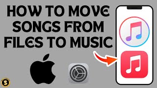 How to Move Songs From Files To Music On iPhone Full Guide [upl. by Maxa]