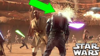 The RARE Force Ability That Mace Windu Used to Kill Jango Fett  Star Wars Explained [upl. by Christianity]