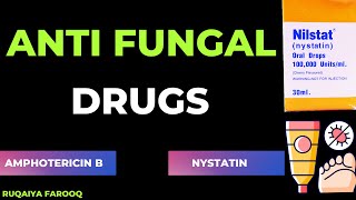 Antifungal drugs  Amphotericin B Nystatin  Mechanism of Action Pharmacology MADE EASY [upl. by Erika]