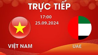 🔴VIETNAM  UAE  VÒNG LOẠI WC  BÀN THẮNG TUYỆT ĐẸP CỦA TIẾN LINH KHIẾN NHM VỠ ÒA [upl. by Richelle151]