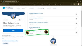 Route and Reorder Flow Elements  Flow Builder Logic  Flow Fundamentals Superbadge Unit  2024 [upl. by Wyon]