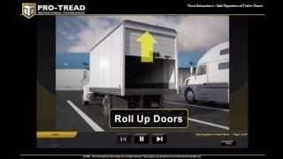 ProTREAD Trailer Door Safety [upl. by Ramedlab]