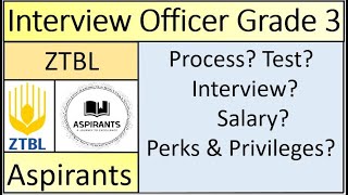 Officer Grade 3 ZTBL Interview  OG 3 ZTBL Bank Interview  Aspirants Interview Series [upl. by Joyann606]