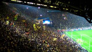 21 Marcel Schmelzer Borussia Dortmund  Real Madrid BVB Champions League 2012 Stimmung [upl. by Einaej]