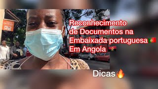 Reconhecimento De Documentos na Embaixada Portuguesa Procedimentos amp dicas [upl. by Rolland]