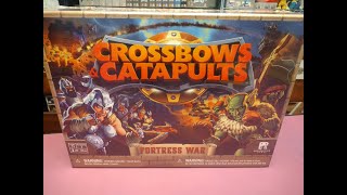 Crossbows and Catapults Fortress War Unboxing [upl. by Huxham]