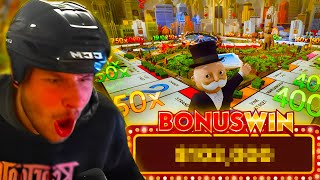 INSANE SESSION ON THE MONOPOLY LIVE GAME [upl. by Haggi34]