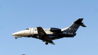 Pouso acionamento e decolagem Embraer 500 Phenom 100E PRPLR [upl. by Einnoc]