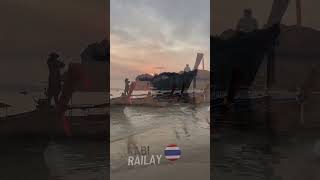 Krabi Railay  Thailand 🇹🇭 sunset tours from Railay island [upl. by Anitsyrc]