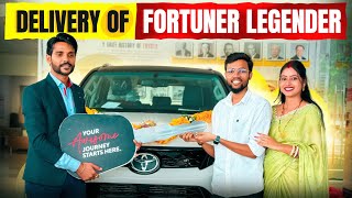 Delivery Of My New Fortuner Legender 🔥😍 [upl. by Connolly]