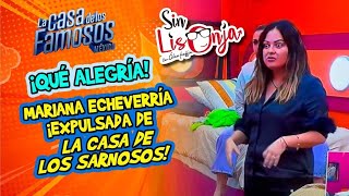 MARIANA ECHEVERRÍA ELIMINADA DE LA CASA DE LOS FAMOSOS marianaecheverria lacasadelosfamososmx [upl. by Pudendas]