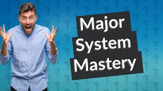 How to learn the major system [upl. by Swiercz]