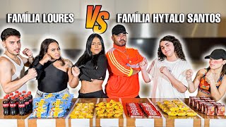 TODA COMIDA QUE VOCÊ COMER EU VOU PAGAR ÀS CEGAS FAMÍLIA LOURES VS FAMÍLIA HYTALO SANTOS [upl. by Dressel155]