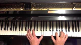 Tutorial piano y voz Aint that a shame Fats Domino [upl. by Ecyor57]