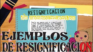 Resignificación de conocimientos [upl. by Antoinette]