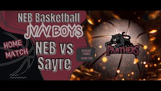 Sayre  Northeast Bradford  Boys Basketball [upl. by Niccolo]