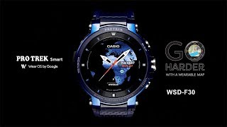 PRO TREK Smart WSDF30 Promotion Movie  CASIO [upl. by Gentry74]