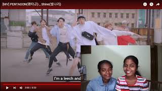 First Time Reacting To  PENTAGON  SHINE  1theK  Reaction Video [upl. by Kiah]