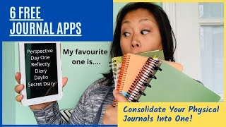 JOURNAL ON THESE APPS  Best Free Apps To Journal On  Digital Journal Tutorial [upl. by Gnurt504]