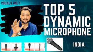 Microphone  TOP 5  Dynamic Microphone for VOCAL [upl. by Clemen703]