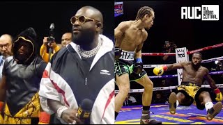 Rick Ross Cant Believe Adrien Broner Tooth Got KOd By Blair Cobbs [upl. by Ahtamas781]