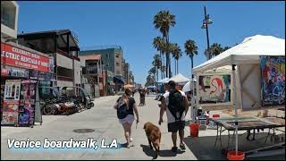 Venice boardwalk LA [upl. by Mavilia]