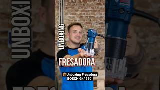 📦 Unboxing Fresadora Bosch Gkf 550👌🏻 [upl. by Ramses]