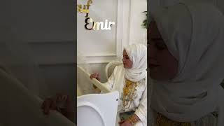 Bebek mevlüdümüzüde okuttukRabbim kabul etsin inşaallah🤲bi maşallahınızı alırız♥️ [upl. by Redyr52]