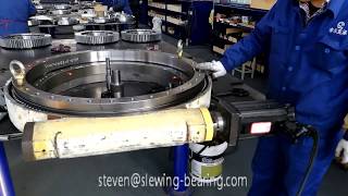 Manufacturer of slewing bearing in China [upl. by Tait]