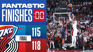 Final 215 EPIC ENDING Thunder vs Trail Blazers Playoffs 2019 ⌚👋 [upl. by Chun]