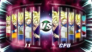 Dragon Ball Raging Blast 2 Broly Movie vs Hatchiyack Movie [upl. by Oiliruam]