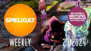 Weekly 232024  BrettspielReviews Spieletreff Vorschau [upl. by Kcirdled696]