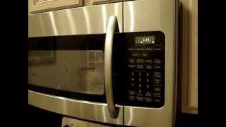 GE spacemaker microwave oven model JVM1752 makes loud buzzing noise [upl. by Denzil959]