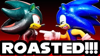 Sonic ROASTS Compilation 🔥 sonic stopmotion roast [upl. by Darahs]