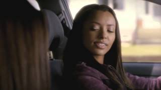 TVD  1x01  Elena and Bonnie car scene HD [upl. by Magocsi673]